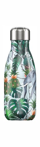 Chilly's Bottle 260ml Tropical Elephant